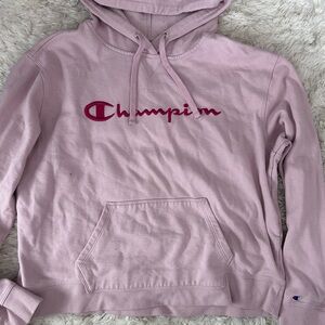 Champion Light Pink Hoodie